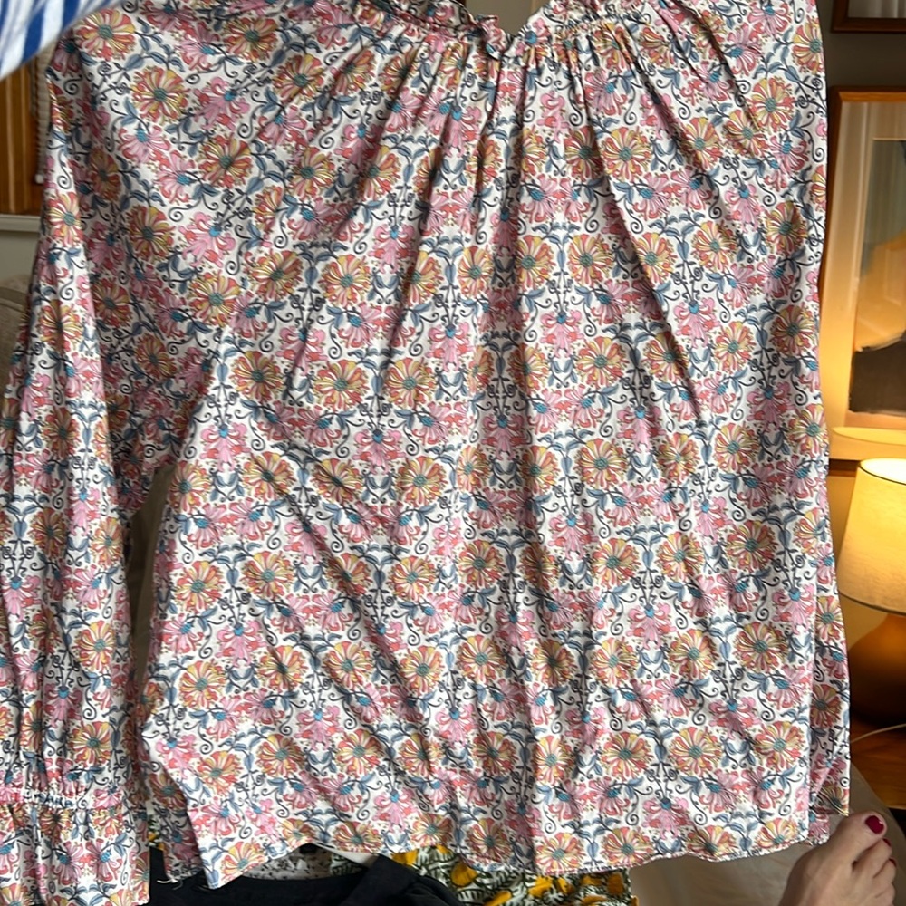 Liberty of London for Jcrew top